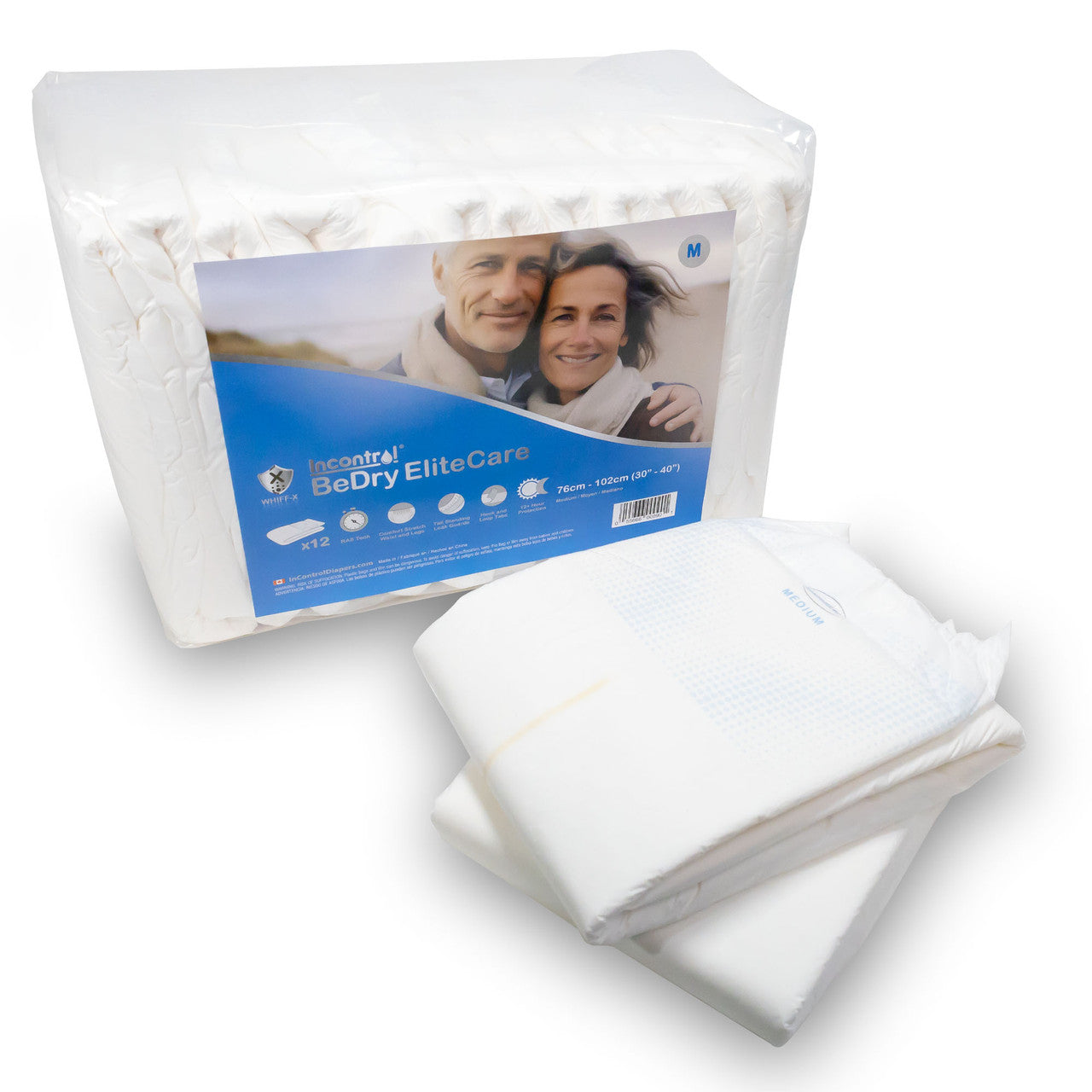 BeDry EliteCare Premium Incontinence Briefs