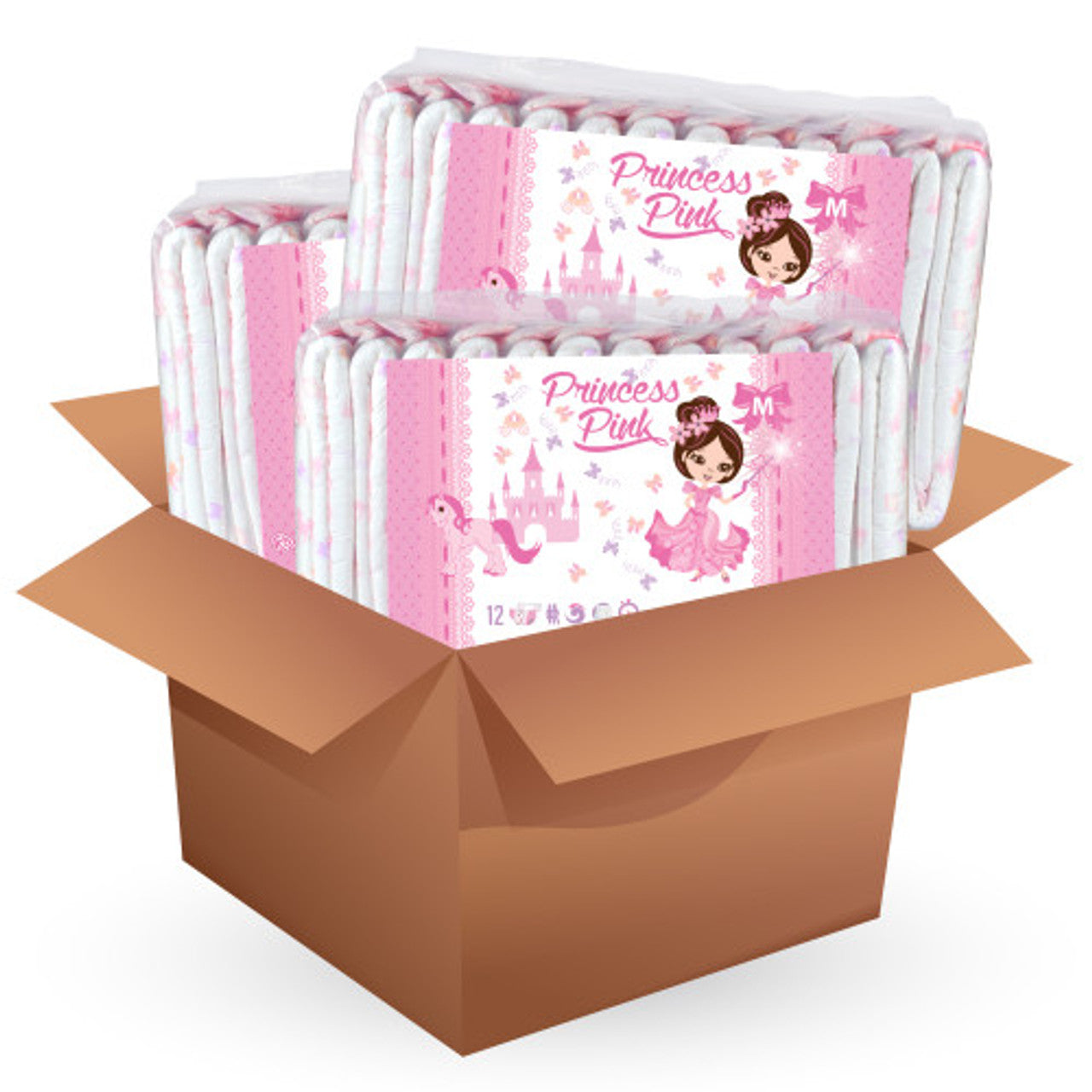 Princess Pink Adult Diapers