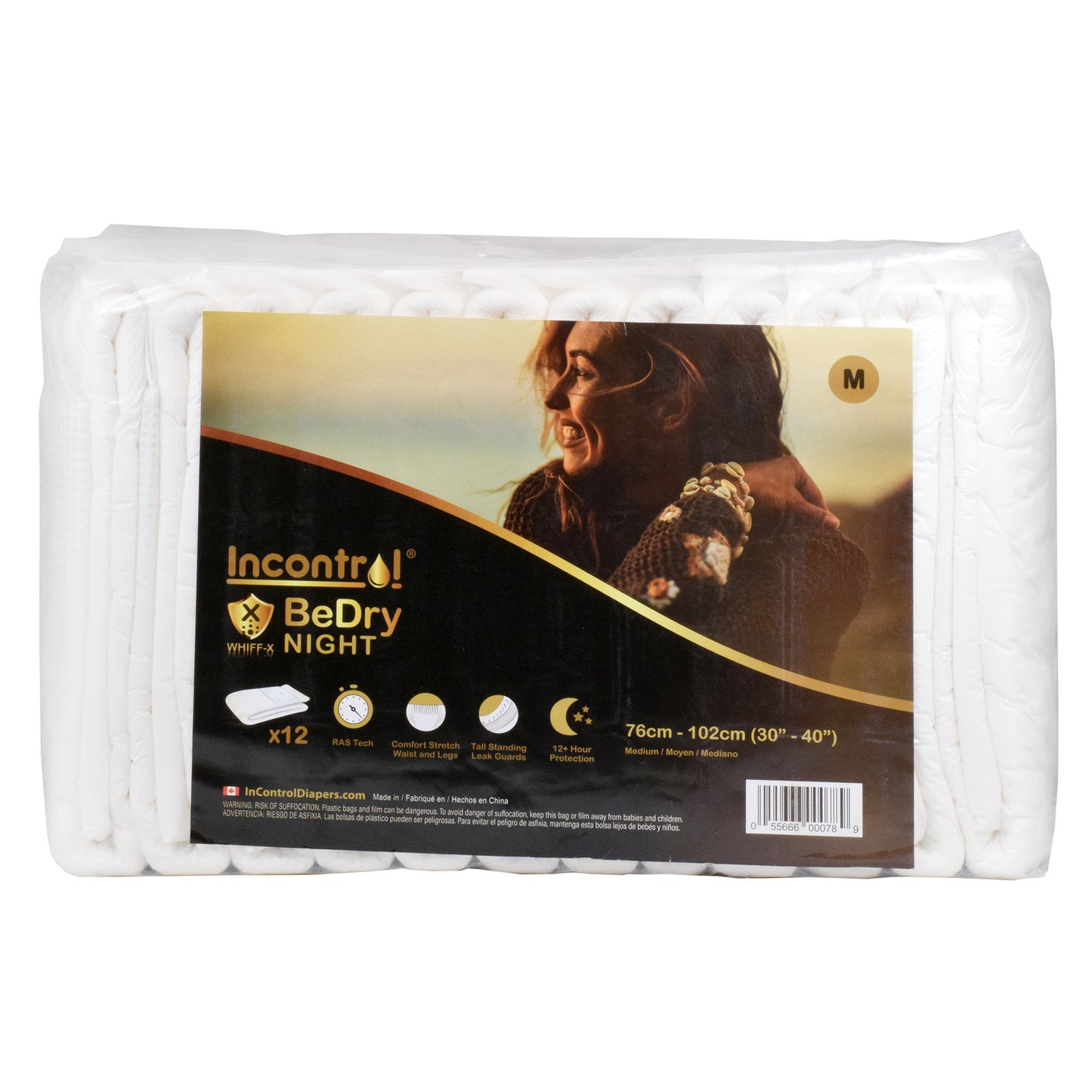 BeDry Night Premium Incontinence Briefs